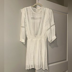 H&M white dress size 2